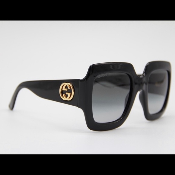 GUCCI OVERSIZED SQUARE SUNGLASSES NWOT - Picture 3 of 11